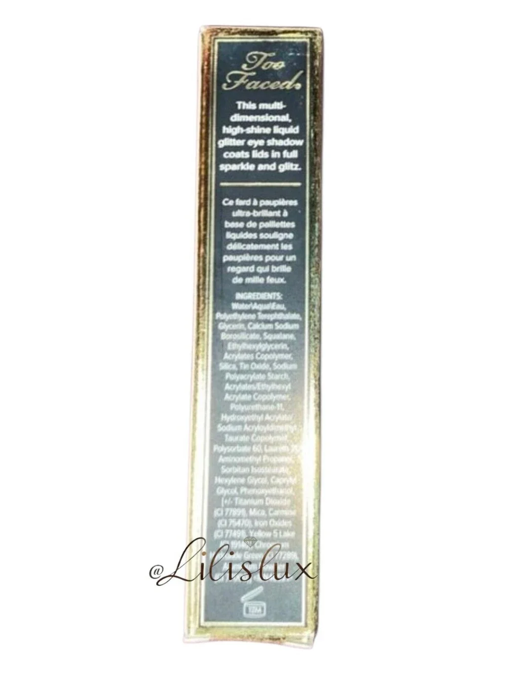 Too Faced Twinkle Twinkle Liquid Glitter Eyeshadow NIB Discontinued Candied Rose